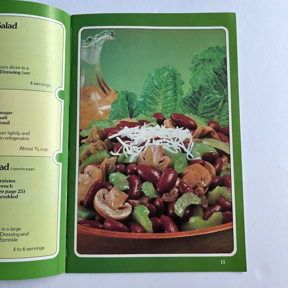 Vintage 1979 Cookbook Crisco Oil Salad Lovers Cookbook Paperback